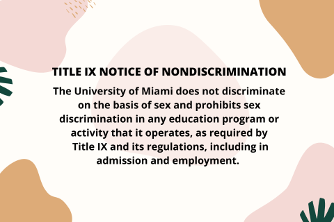 Nondiscrimination Banner