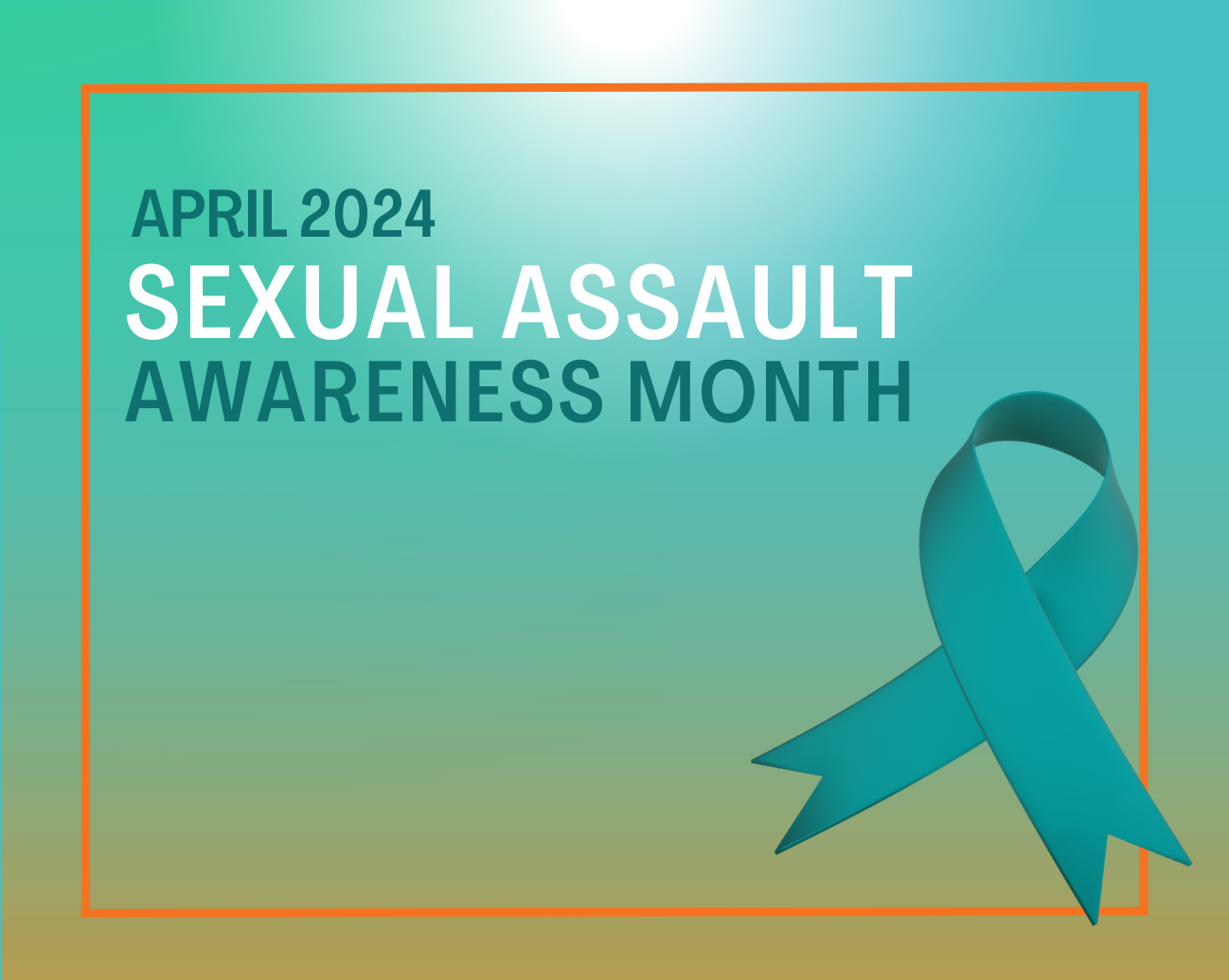 Sexual Assault Awareness Mobile Banner 2024